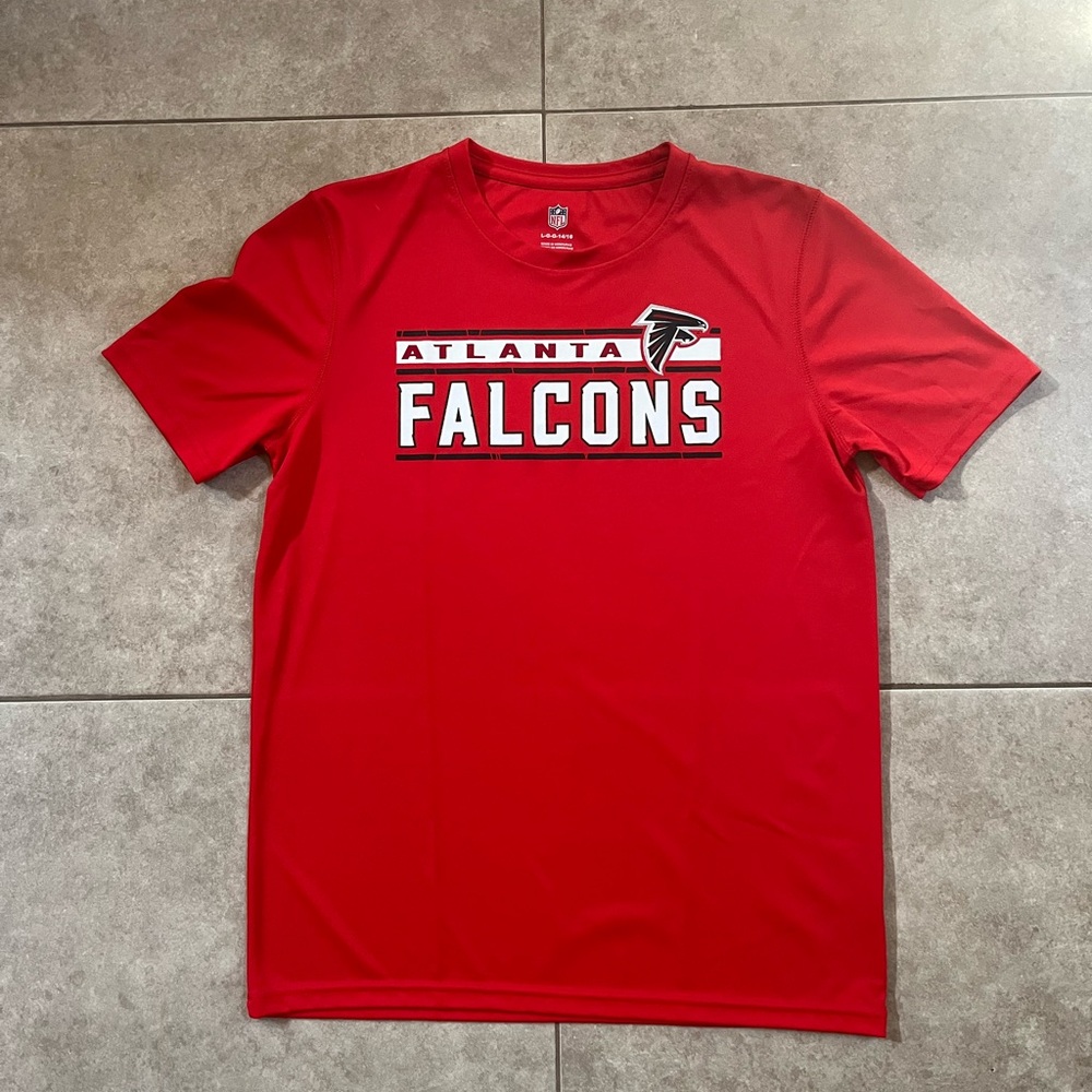 NFL Atlanta Falcons Youth Boys Tee T-Shirt L 14/16 excellent condition